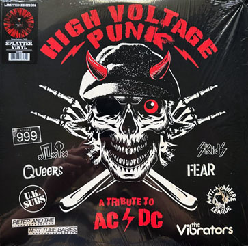 V/A "High Voltage Punk A Tribute To AC/DC " LP Color Vinyl